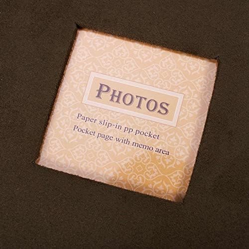 BATRC LYNLYN 4R 6INCH 200 џебови Фото албум Семеен меморија Слики Складирање Свадба на свадба Дипломирање комеморативен албум за