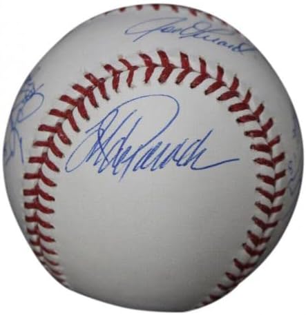 2009 Њујорк Јенкис Тим Потпиша Светската Серија Бејзбол 9 Сигс Штајнер 33947-Автограм Бејзбол