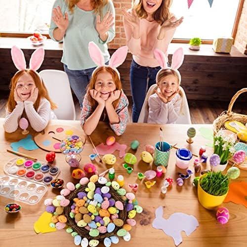 Организатор на планер за настани за мажи Велигденски јајца за занаети и украси на Велигденска забава дома Декора за девојчиња фаворити за деца 8-12