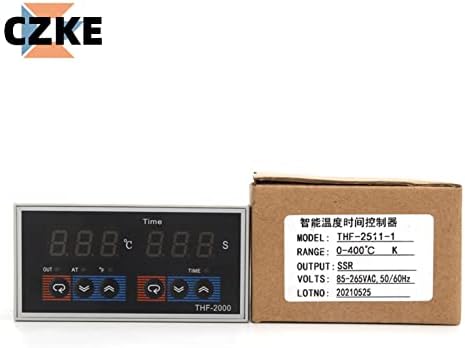 Контрола на инструментот за контрола на време и температура на SNKB THF-2000 AC85-AC265V 50Hz Дигитален дисплеј PID контролер