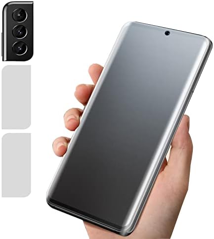 BYIUIHS [2+2] Пакет заштитник на матниот екран дизајниран за заштитник на ултра екран Samsung Galaxy S22, 2PCS Филм за заштитник