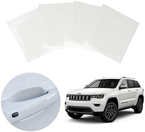 Pelopro Custom Fit Door Hande Cup 3M Anti Scratch Clear Craf Phate Proteor Film for 2017 2018 2019 2020 2021 Jeep Grand Cherokee Laredo