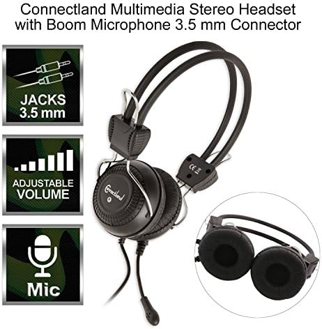 Стерео Жичен КОМПЈУТЕР На Слушалки За Ушни Игри Со Флексибилен Микрофон за Бум 3,5 мм Приклучок за Аудио Приклучок