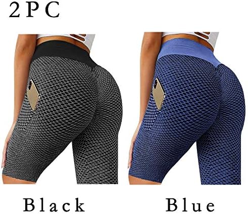 Pantsенски панталони за јога од пламен - Флеринг хеланки Капри Паџама Панталони за жени со високи потрошени фармерки за жени -