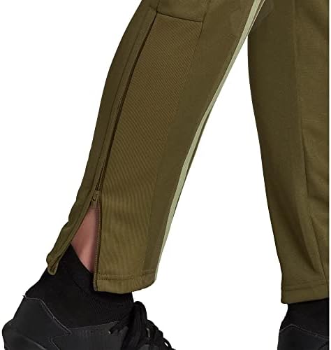 Tiroенски Tiro Adidas Tiro ги наруши панталоните со 3 ленти, фокусирајте се на маслиново/магичен вар