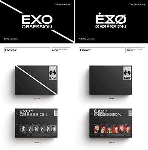 SM ent Exo - албум за опсесија+сет на дополнителни фото -картички