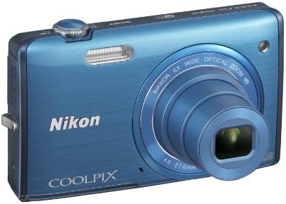 Nikon Coolpix S5200 Wi-Fi CMOS дигитална камера со леќи за зум од 6x