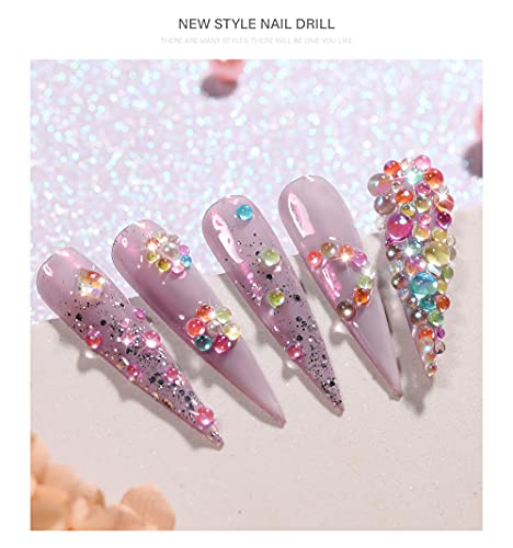 Сјајот 3D Nail Art Rhinestones налепници Кристални нокти уметнички украси DIY нокти