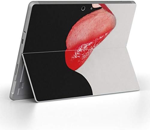 Декларална покривка на igsticker за Microsoft Surface Go/Go 2 Ultra Thin Protective Tode Skins Skins 000434 LIP Woman