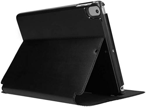 Компатибилен случај на производи за производи за Apple iPad 9,7-инчен, 9,7-инчен iPad Pro, iPad Air 2/Air, BalanceFolio Chape Case, црна/црна