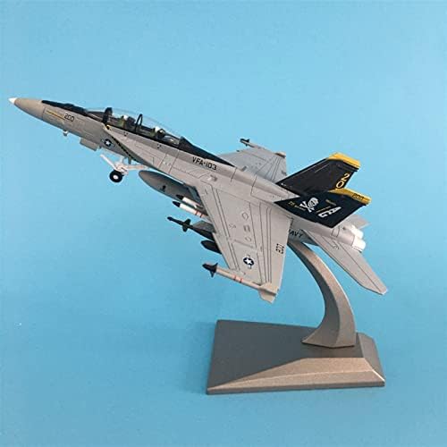 Rescess Copy Copy Airplane Model 1/100 за F/A-18 воена борбена скала, метална метална минијатурна авионска модел на модел на модел на играчки