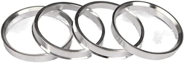 Ekomis Hub Centric Rings 4PCS CAR Aluminum Hub Rings Hub Centric Rings Wheel Bore 73.1-66.6 74.1-66.6 75.1-66.6 77.6-66.6 84.1-66.6мм