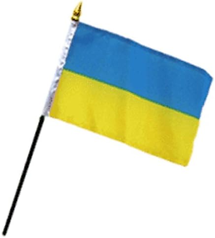 Украина Обичен 4 х6 Биро Стап Знаме