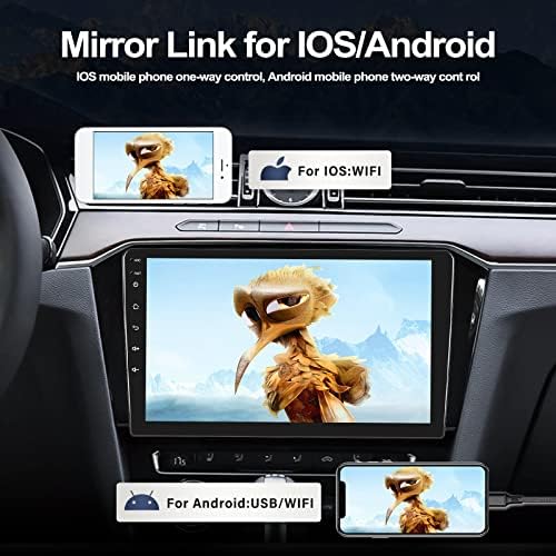 Андроид 11 Автомобил Стерео За Nissan Sentra 2013-2017, 10 Инчен Екран На Допир Автомобил Радио Андроид Глава Единица СО Огледало Линк GPS Навигација