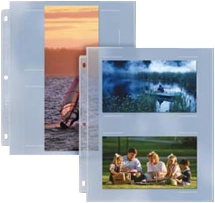 AMC Plastics PPP0536 4 ”x 6”-има до 6 4 ”x 6” фотографии, фотографии без киселини, 25 пакувања