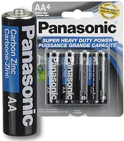 48 Еез Панасоник A-4 Јаглероден Цинк Супер Тешки Батерии Целокупната Батерија