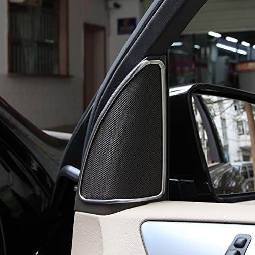 ABS Chrome Автомобил Врата Високотонци Звучник Покрие Трим Налепница За Мерцедес Бенц МЛ 350 400 GLS 2013-2019
