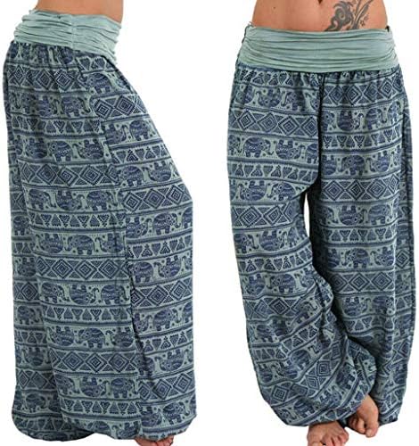 Пантами за пижами за жени меки средно-половини биволи карирани PJS за спиење плус големина на џогер широки атлетски панталони за нозе