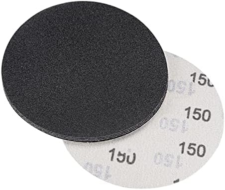Uxcell 5 инчен пескачки диск 1000 решетка кука и јамка влажна сув употреблив силиконски карбид Ц-тежина за поддршка на шкурка за орбитален сандер 5 парчиња