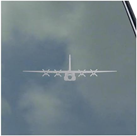 C-130 Херкулес пилотски фронт Нема помошни резервоари за винил налепница Декларална екипа за воени транспортни воени сили
