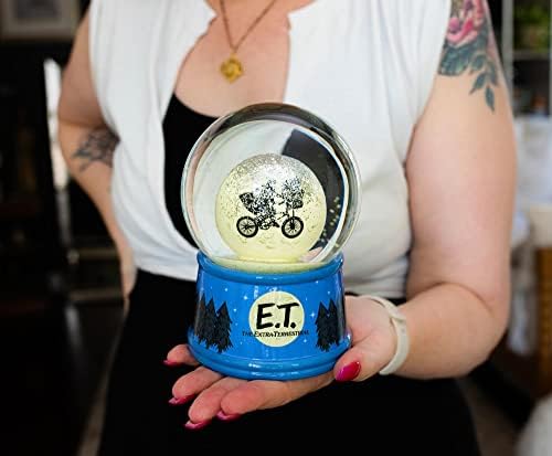 Toynk E.T. Екстра-коприва велосипед Месечина од 6-инчен снежен свет со вртежен сјај за прикажување на сјај