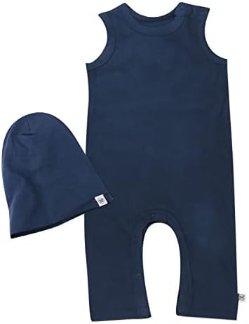 Искрено Baby Baby-Boys 2-парчиња органски памучни памучни ракави за покривање и сет на Beanie