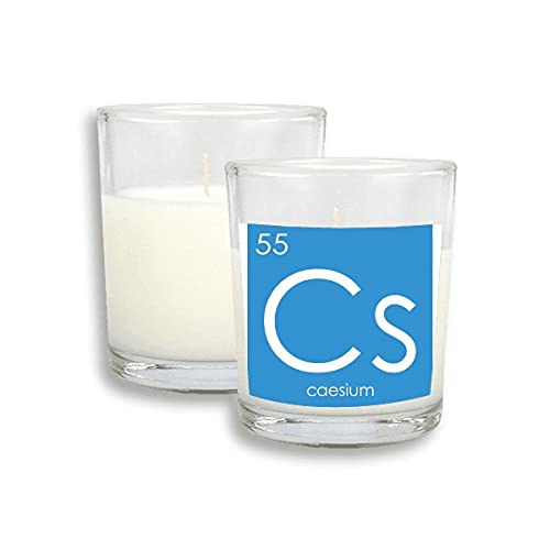 Елементи на градите Период Табела Алкали метални цезиум CS бели свеќи стакло миризливи темјан восок