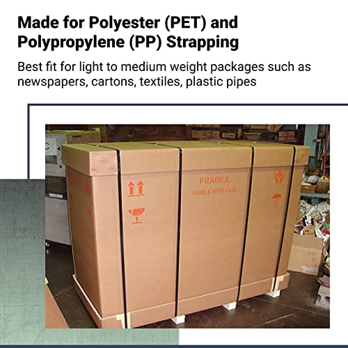 IDL пакување Teknika P-330 Економски затегнувач за ПП и миленичиња, до 3/4 ширина на каишот