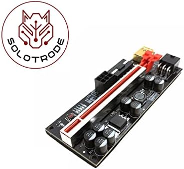 Solotrode PCI -E Risers 8 Кондензатор 6 LED - 6 пакет