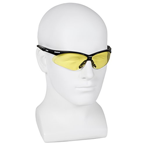 Безбедносни очила Kleenguard V30 Nemesis, килибарни леќи против магла, црна рамка, 12 пара / случај