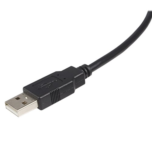 StarTech.com 6 стапки. USB Печатач Кабел-USB 2.0 а До Б-Печатач Кабел-Црна-USB а До Б