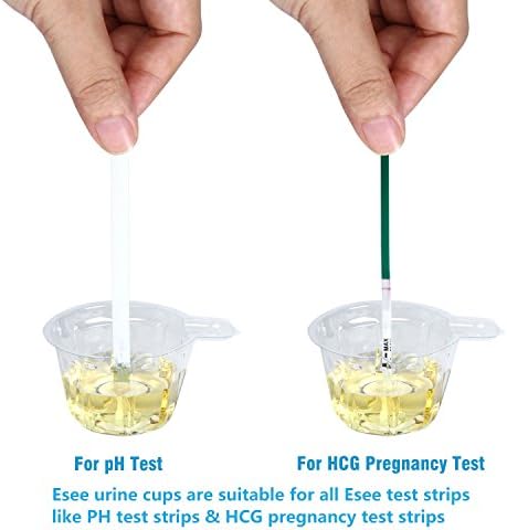 ЕЕЕ 100 Пакувајте Чаши За Урина, Пластични Чаши За Примерок Од Урина За Еднократна Употреба За Тест За Овулација/Тест За Бременост/рн