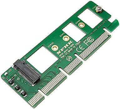 Acxico 1pcs m.2 ngff to desktop pcie x4 x8 x16 nvme SATA Dual SSD PCI Express Adapter картичка