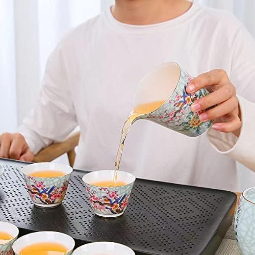 Познат кинески сет за подароци за чај, класичен женски чај, погоден за жени попладневна колекција за употреба на чај.