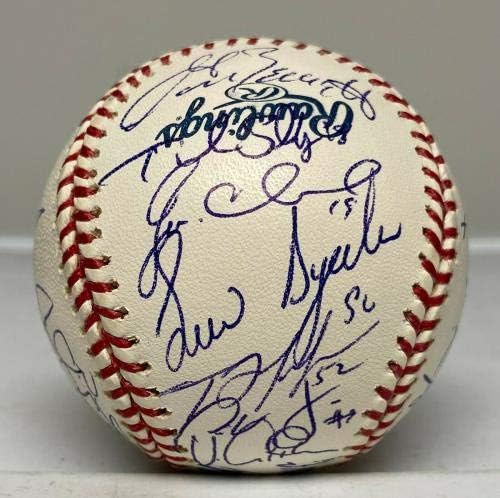 2005 година во Вашингтон Националски тим 28X потпиша бејзбол Френк Робинсон Хоф Штајнер - Автограмирани бејзбол