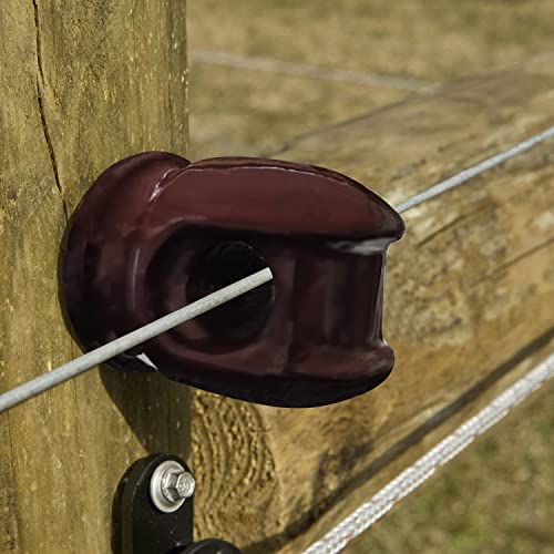 Gunengnail тешки керамички лаг-завртки изолатор, држач за жица за електрична ограда од дрво, електрични жици, електрични жици