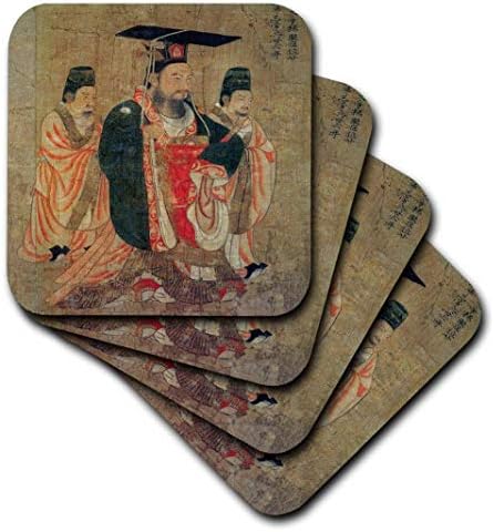 3drose CST_212633_2 Печатење на кинески император од меки крајбрежни династии Танг династија