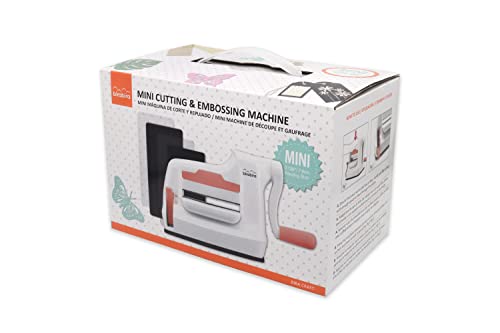 Bira Craft Die Cutting & Vesosing Machine Combo, Mini Die Cut Machine, 3 1/8 Слот за хранење за 3 хартија и други материјали