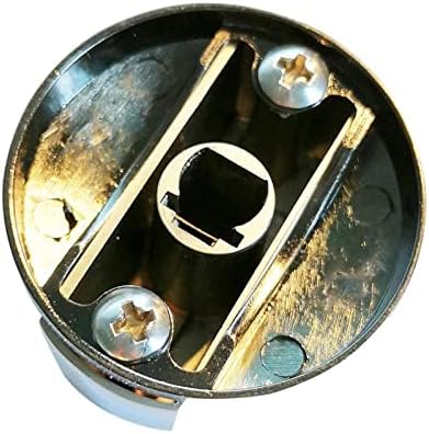 4 парчиња/торба пропан гас грејач за оган јама метална контрола на метални контролни никел преклопени копчиња за издржани додатоци