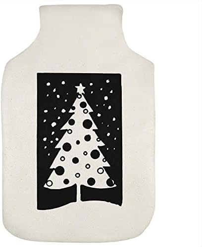 Покривање на шише со топла вода „новогодишна елка во снег“