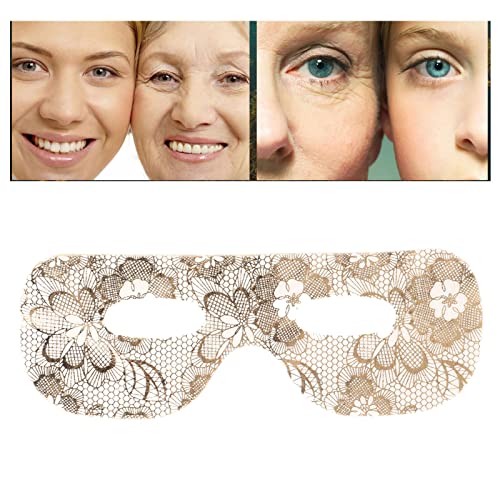 Qinlorgo Навлажнувачка хартија за маска за очи, навлажнувачка маска за очи, преносна цветна шема за салон за убавина