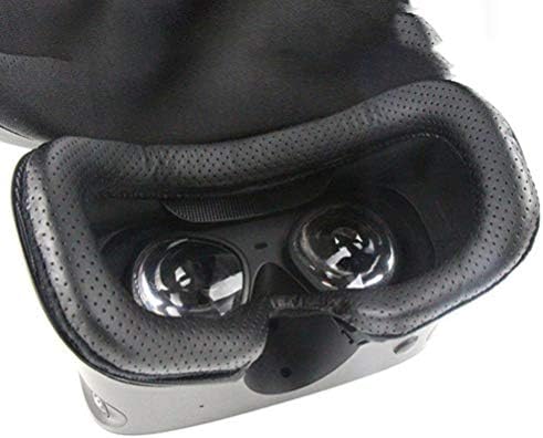 Хемоблло ВР Лицето Покритие Рампа Компатибилен За Oculus Rift S-Дише VR Слушалки Лице Пена Замена Кожа VR Лице Перница Око Рампа Покритие