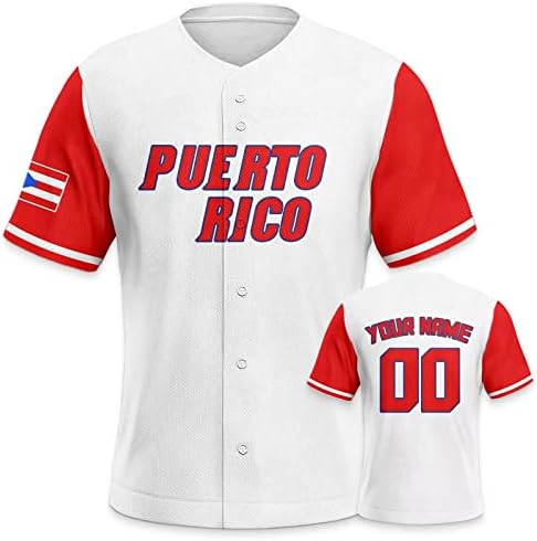 Обичај 2023 Светски дрес за бејзбол спортска кошула за обожаватели мажи млади жени подароци персонализирајте го вашето име број S-5XL