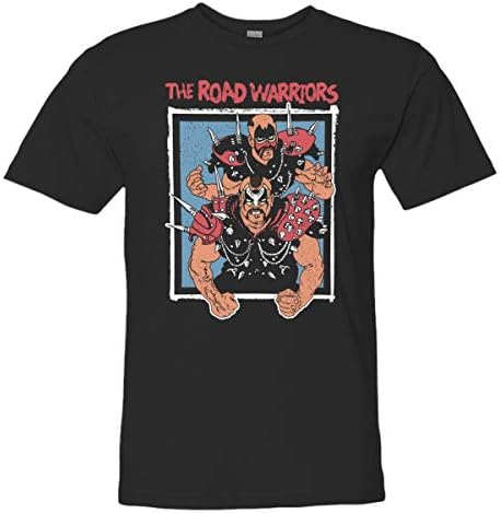 Mens Unisex Road Warriors Road Road Warriors '87 HQ Wrestling Tee кошула