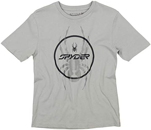 Спајдер млади момчиња Атлетски кратки ракави графички памук маица