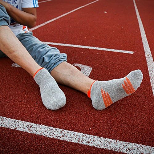 Чорапи за пешачење за мажи Hellomamma, атлетски трчање памук глужд, спортски сокс за велосипедизам за велосипедизам