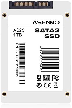 ASENNO SSD 1TB 960GB 2.5 Инчен SSD SATAII 6GB/s До 560MB/s СО 1024m Кеш Внатрешна Цврста Состојба Диск За Лаптоп Таблет Десктоп КОМПЈУТЕР