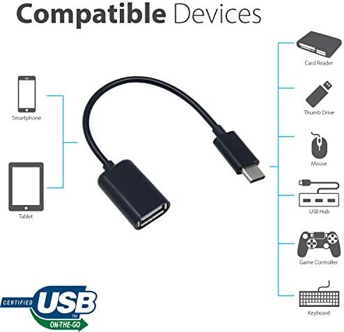 OTG USB-C 3.0 адаптер компатибилен со вашата чест Magic V за брзи, верификувани, повеќекратни функции како што се тастатура,