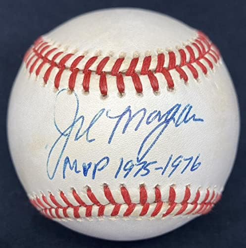 Џо Морган 1975-1976 Мвп Потпиша БЕЈЗБОЛ ЈСА - Автограм Бејзбол