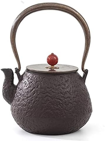 Креативна едноставност јапонски леано железо Тетсубин чајник чајник необичен 1,2L инфузер за да се подготви лабава лисја чај леано